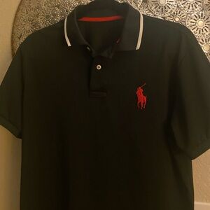 Polo by Ralph Lauren Dark Polo with Red Logo